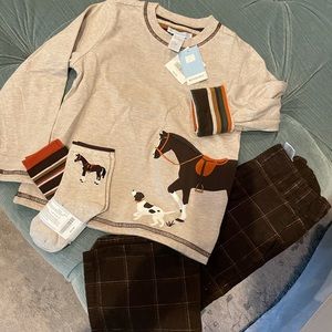 Janie and Jack size 3 boy ensemble